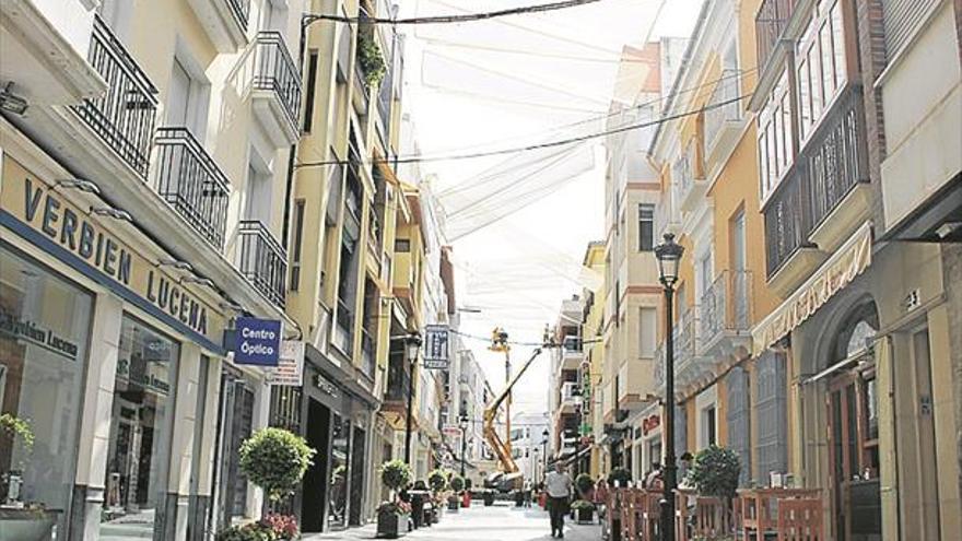 Toldos San Pablo inicia la instalación de las calles Las Torres y El Peso