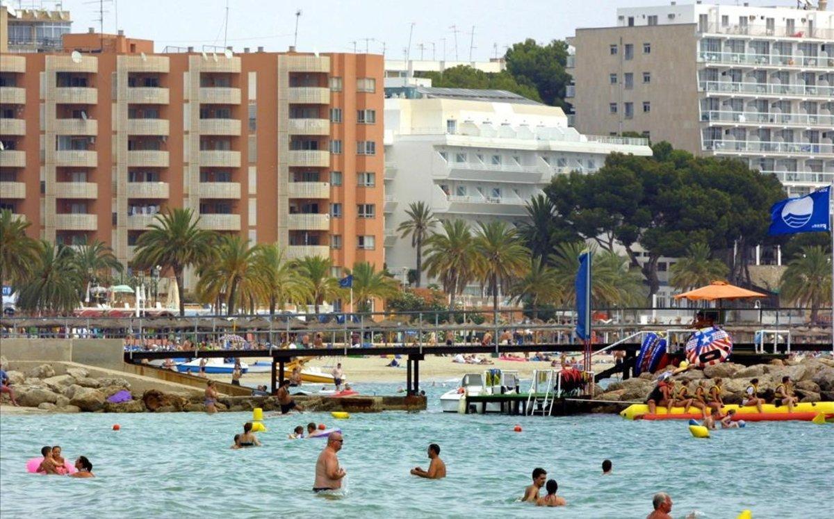 Una imagen de Magaluf.