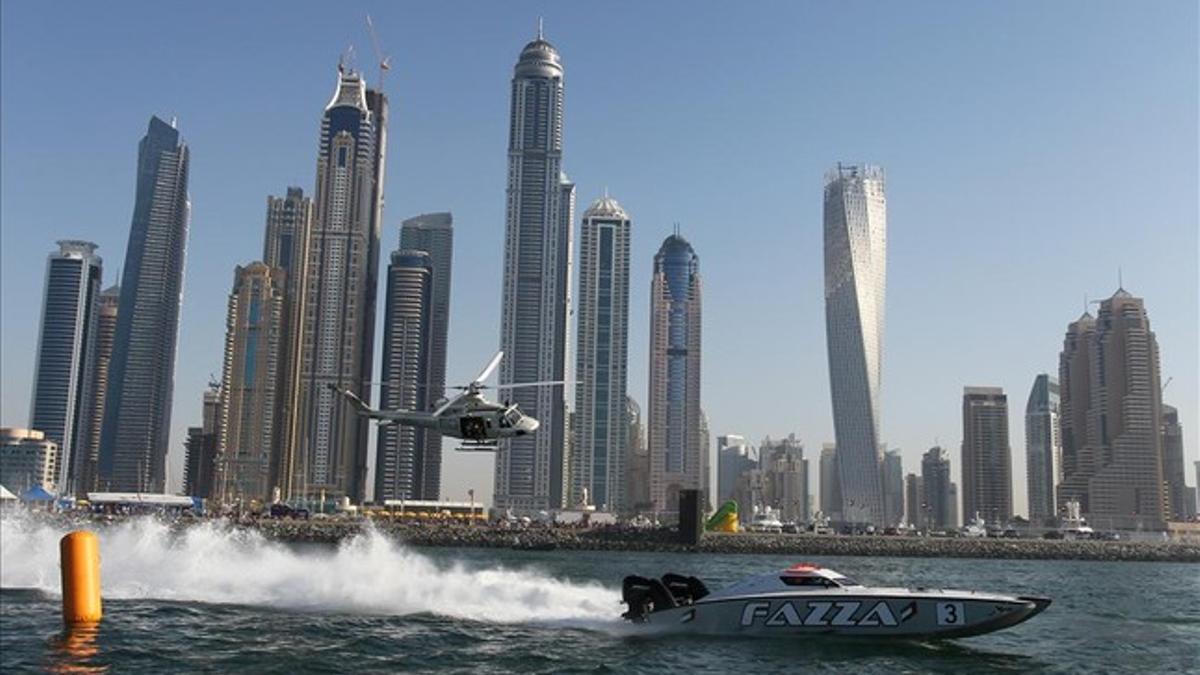 La XCat busca expandir un negocio donde riesgo y lujo se dan la mano, como se aprecia en esta imagen, de Dubái.