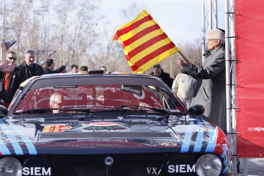 Espectaculars cotxes al Rally Costa Brava