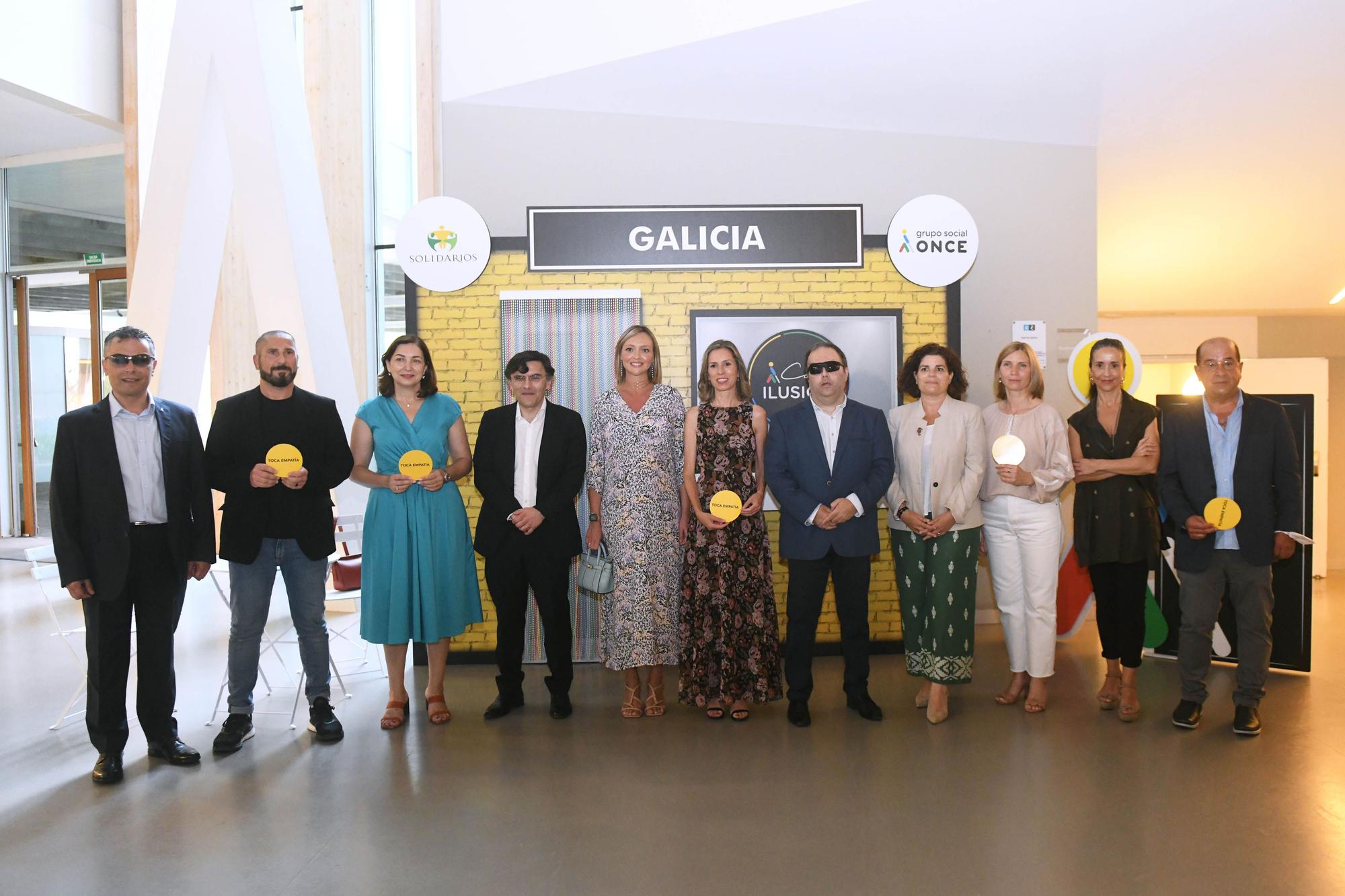 Entrega de los Premios Solidarios ONCE en el Ágora de A Coruña