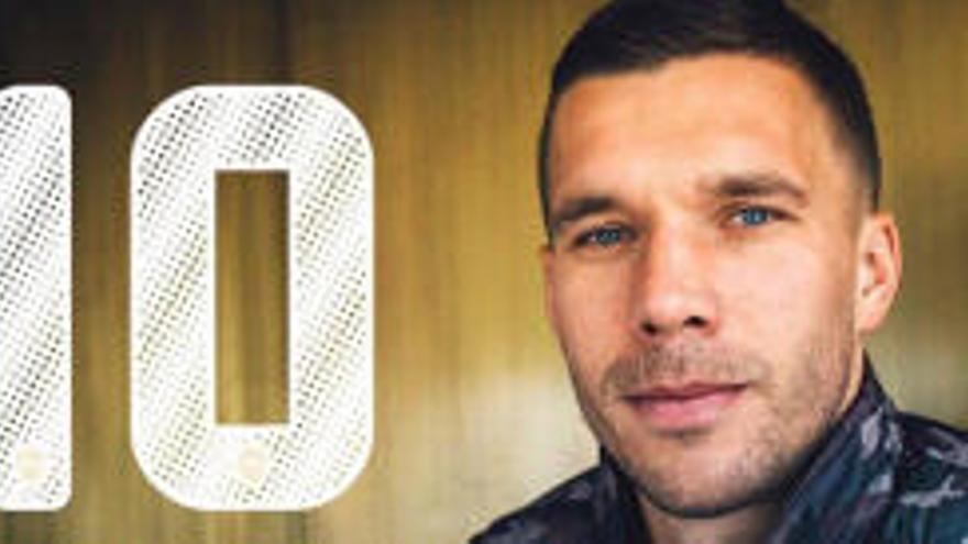 Podolski se marcha a Japón