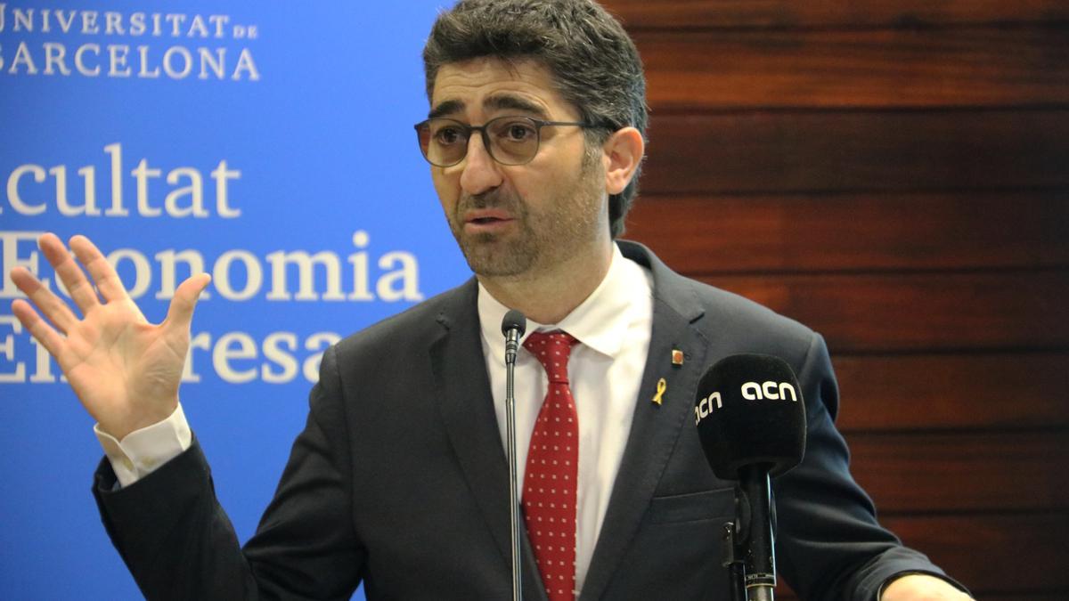 El vicepresident del Govern, Jordi Puigneró