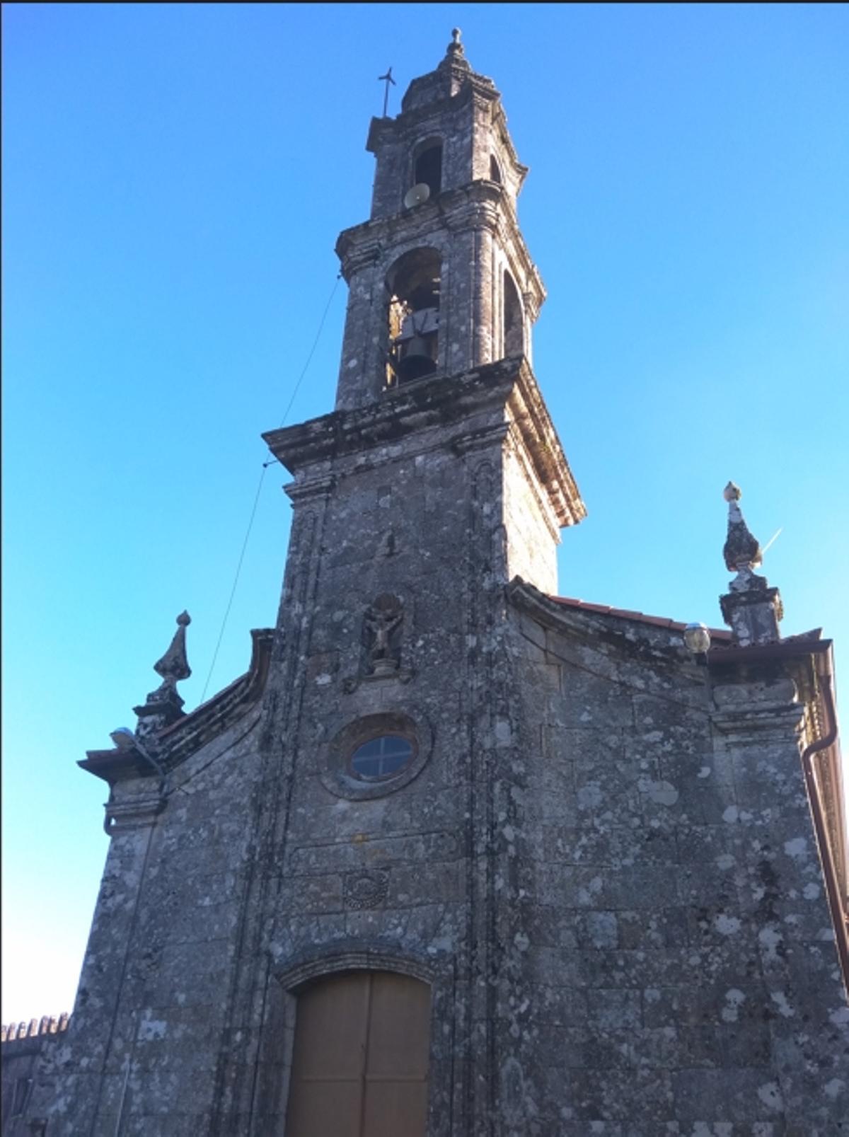 Antonio Cerviño rematou en 1854 as obras da igrexa de Santo André de Valongo.