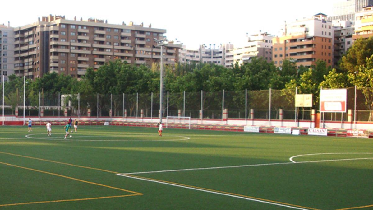 Imagen del José Luis García Traid donde juega el Hernán Cortés.