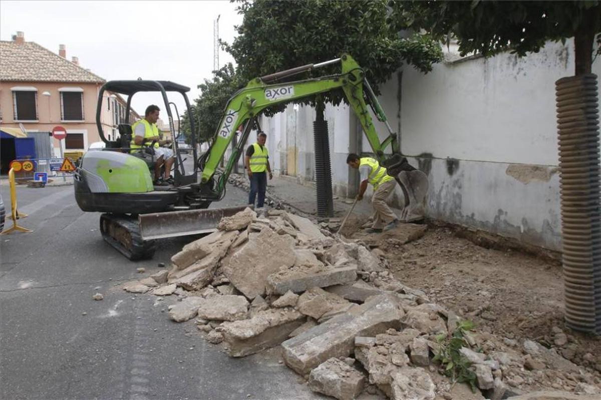 El Ayuntamiento inicia a contrarreloj las obras pendientes del Urban Sur