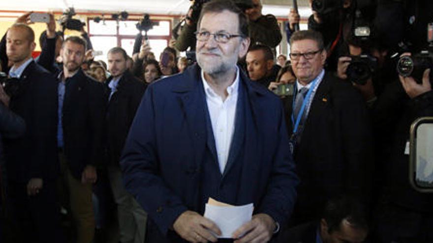 Mariano Rajoy ha votat aquest matí a Madrid