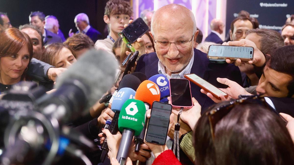 Juan Roig sobre el movimiento 'Quiero corredor': "Por lo menos todos somos conscientes de que no existe"