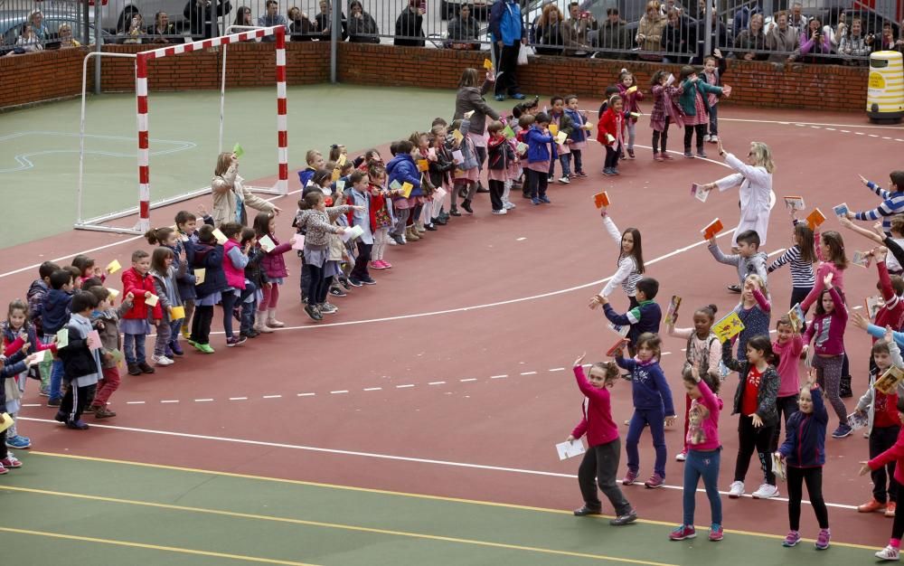 Celebración del Día del Libro en los colegios de Gijón