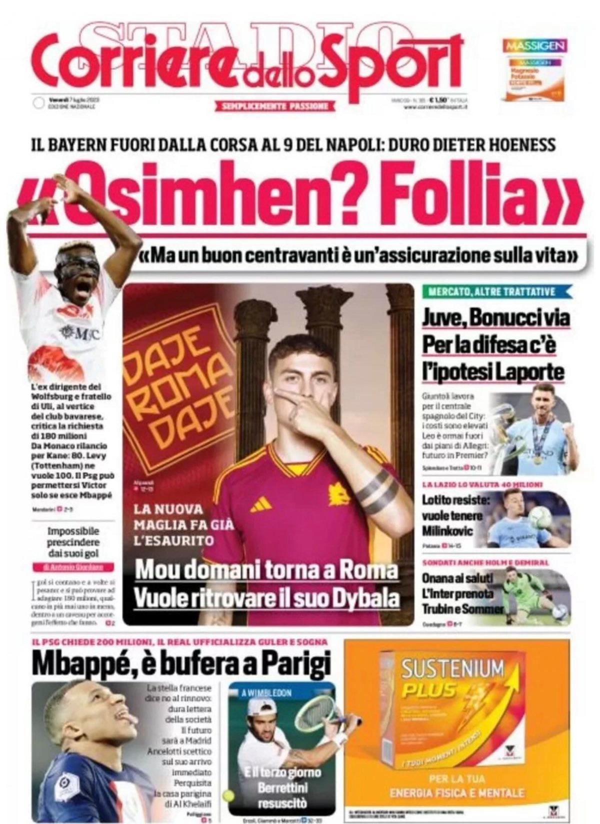 Las portadas de la prensa deportiva de hoy Las portadas de la prensa deportiva de hoy