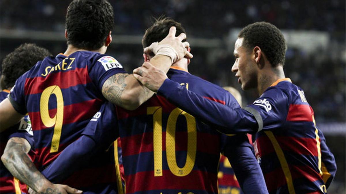 Luis Suárez, Messi y Neymar, titulares para ganar al Espanyol en Cornellà