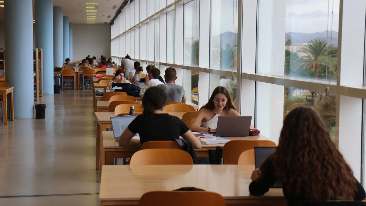 Biblioteca de la Universidad de Alicante.