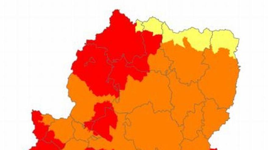 Prealerta roja por riesgo de incendios en puntos de las tres provincias