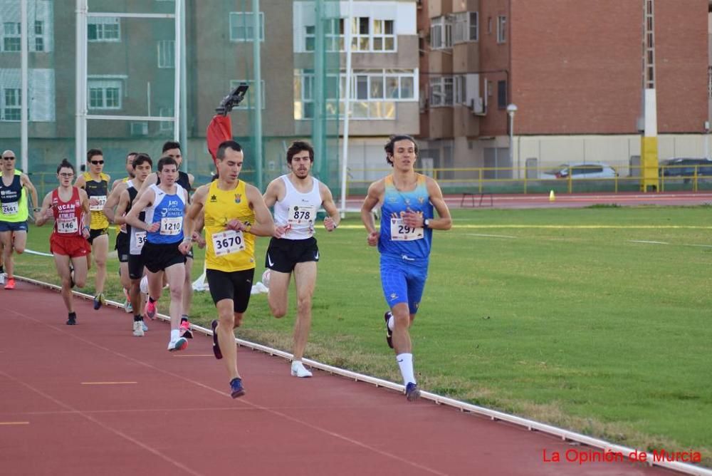 Control federativo de atletismo en Cartagena