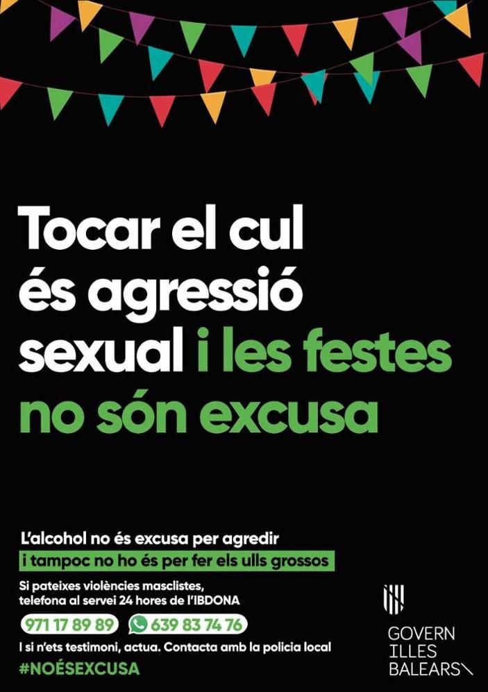 Uno de los carteles de la campaña.