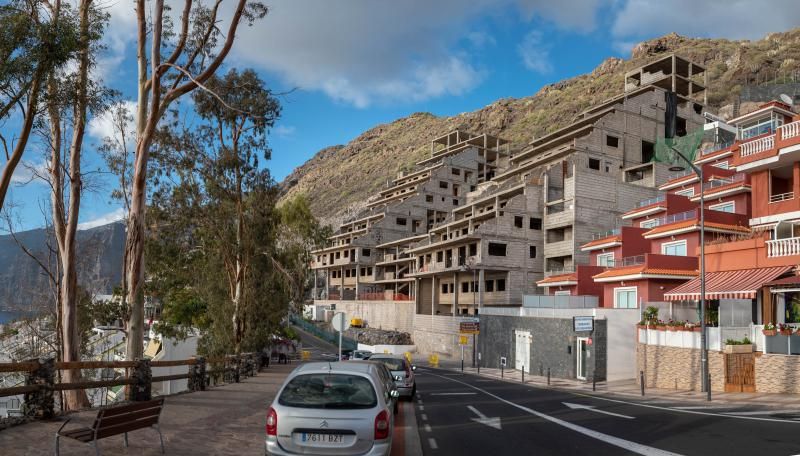 Construcción de complejos turísticos en Los Gigantes.