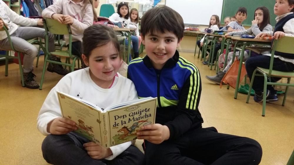 Celebración del Día del Libro en los colegios de Gijón