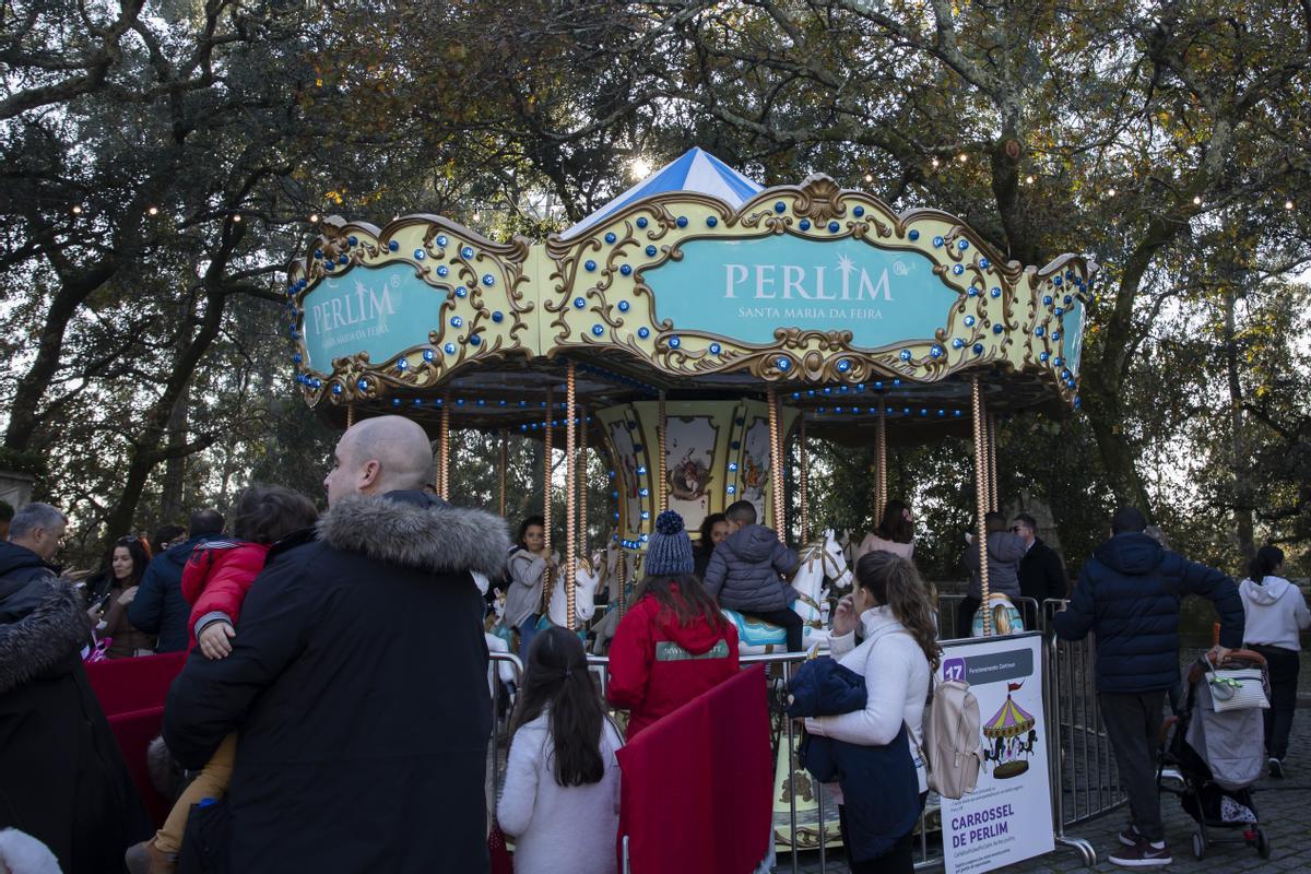 Esta localidad encantada llamada Perlim nació en 2008 con el objetivo de extender las celebraciones navideñas a toda la ciudad de Santa Maria da Feira.