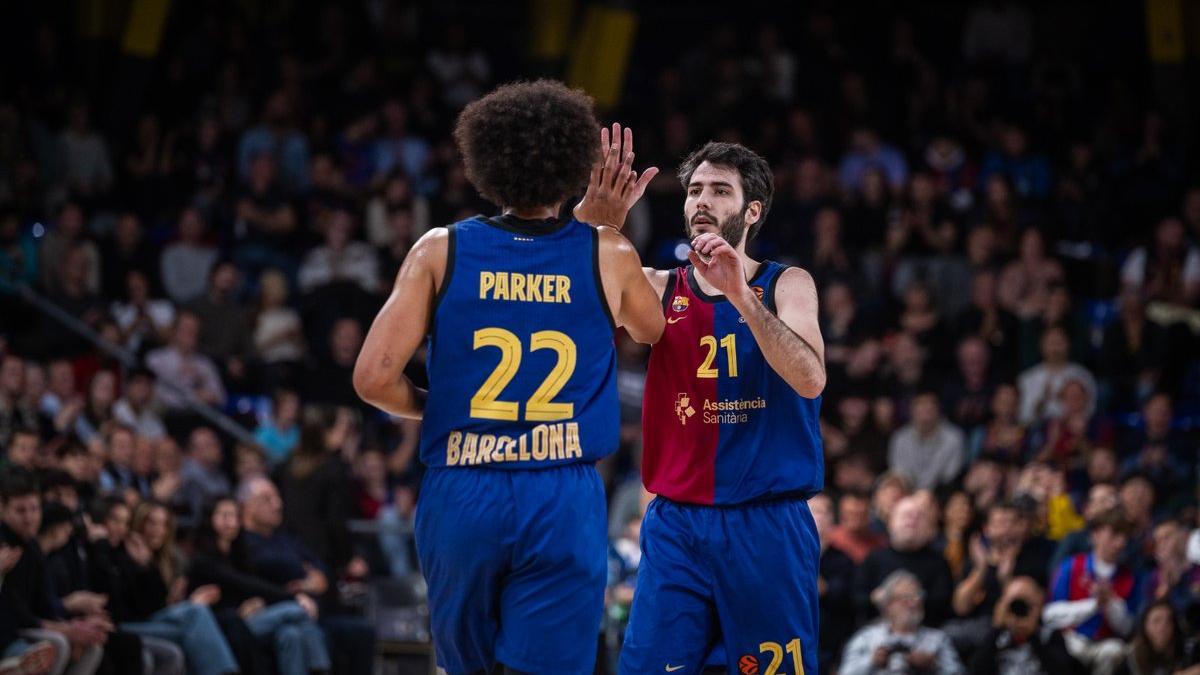 El Barça ya entrena en Bolonia para confirmar su recuperación ante el Virtus