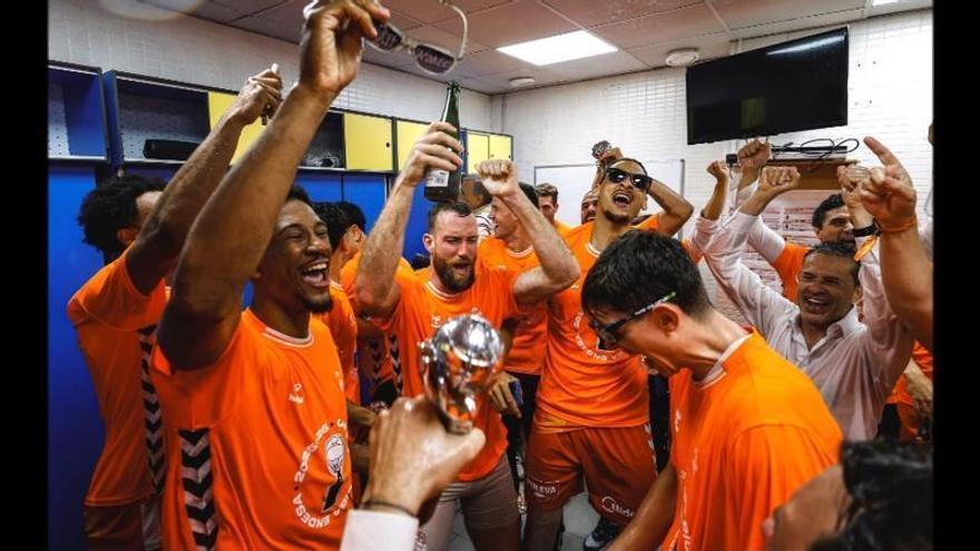 Así fue la celebración del Valencia Basket en el Palau