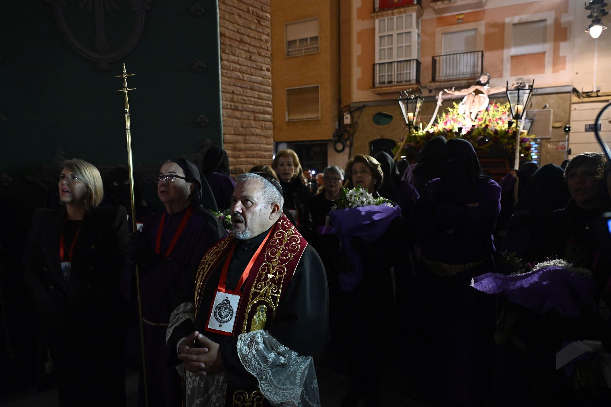 Viacrucis penitencial del Cristo del Socorro en Cartagena