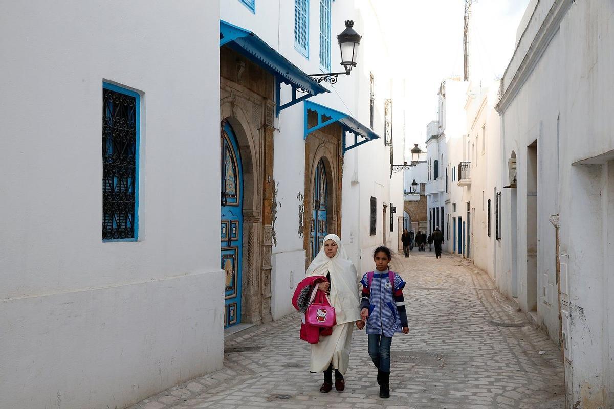 Calles de Túnez