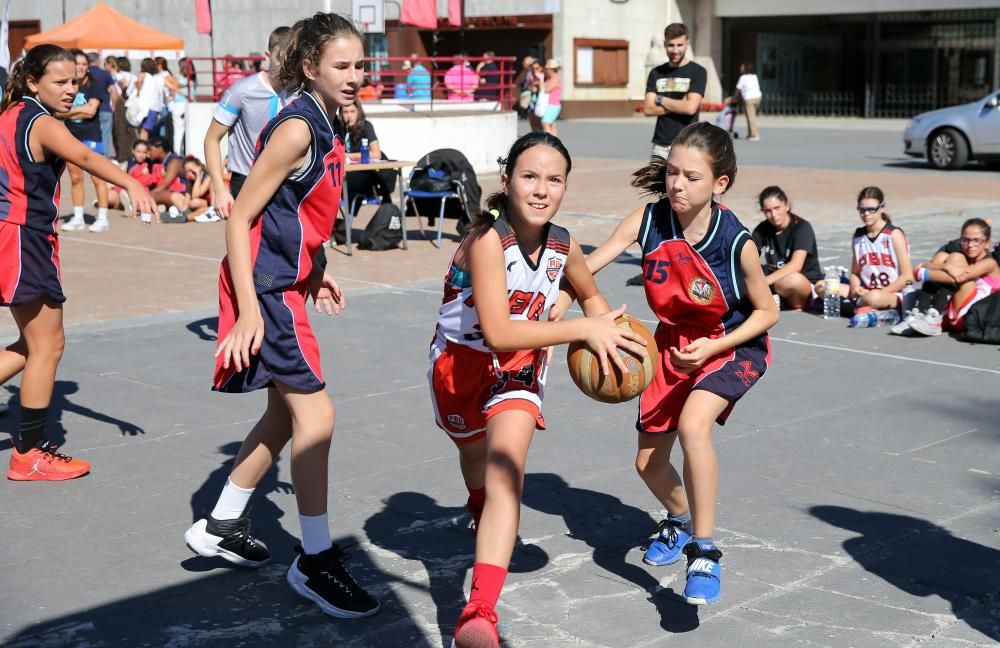 El torneo alevín, aperitivo del partido entre el Obradoiro y el Alba Berlín.