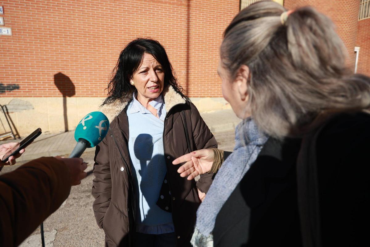 Julia Melero, vecina desalojada de Aldea Moret.