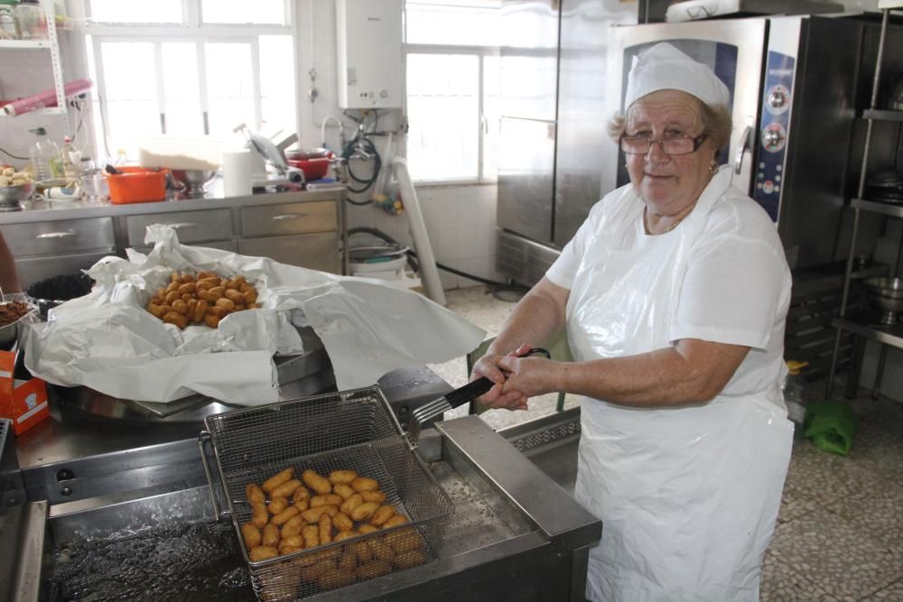 La fiesta gastronómica en honor al producto estrella de Moaña también quiso ser un homenaje a la figura de la mujer