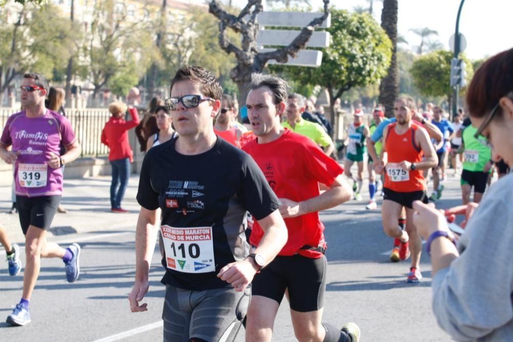 Media Maratón Murcia: Paso por Puente Reina Sofía