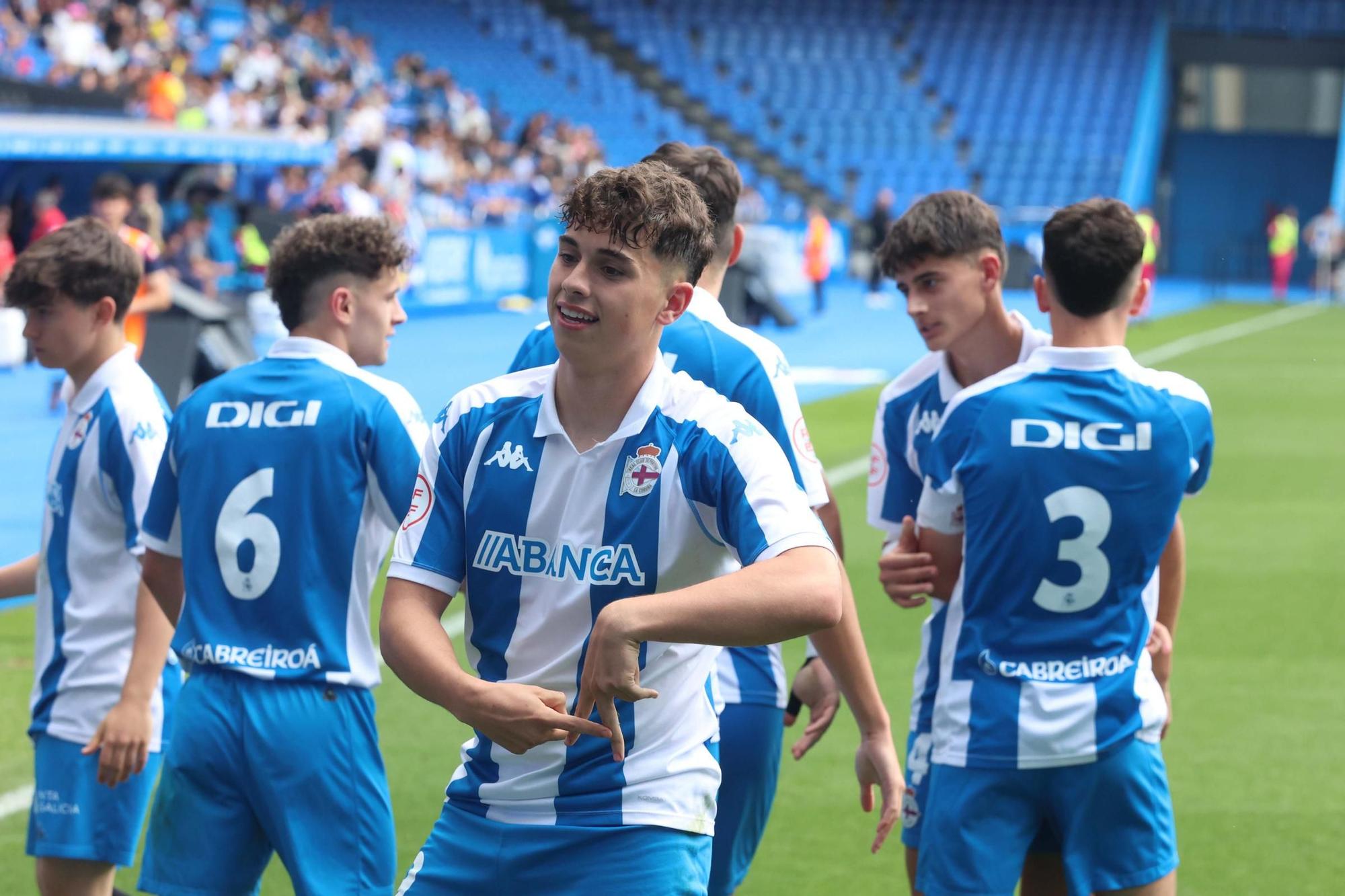 Copa de Campeones Juvenil: Deportivo 2 - 1 Ponferrada