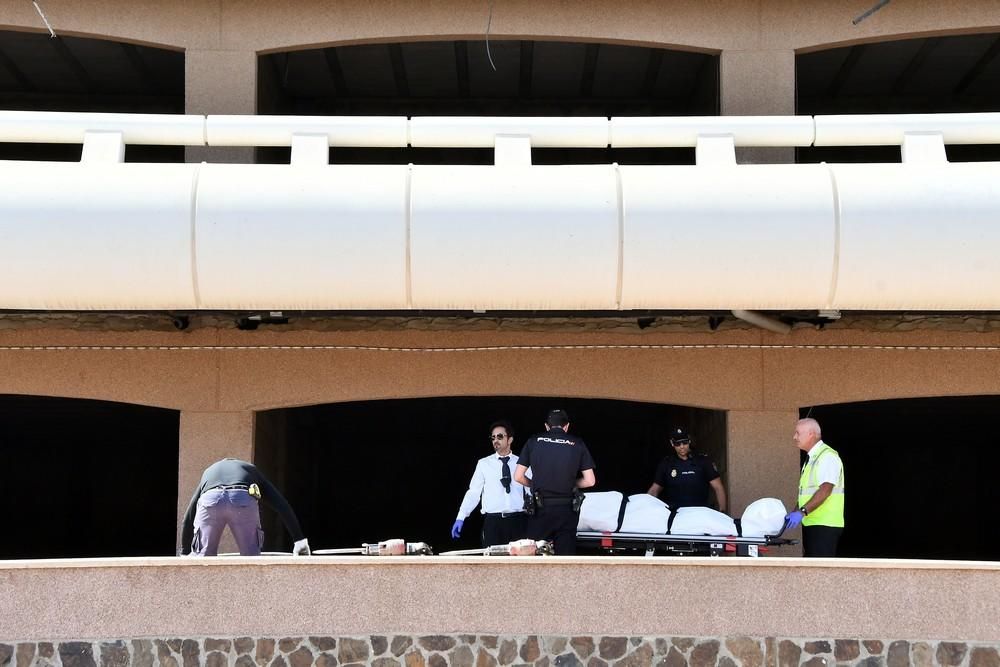 Hallan un cadáver en un centro comercial de Maspalomas.