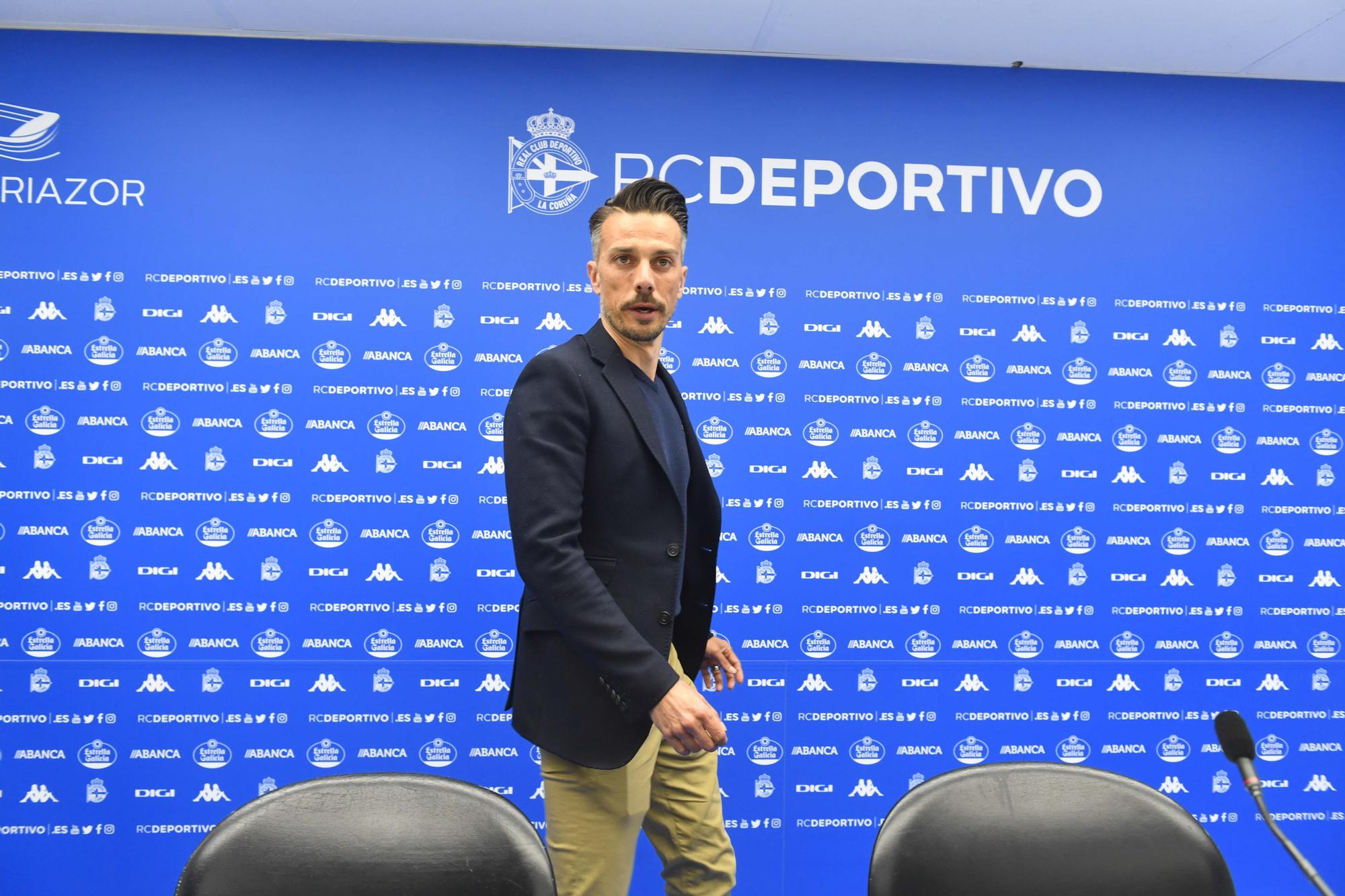 Presentación de Rubén de la Barrera en su vuelta a casa