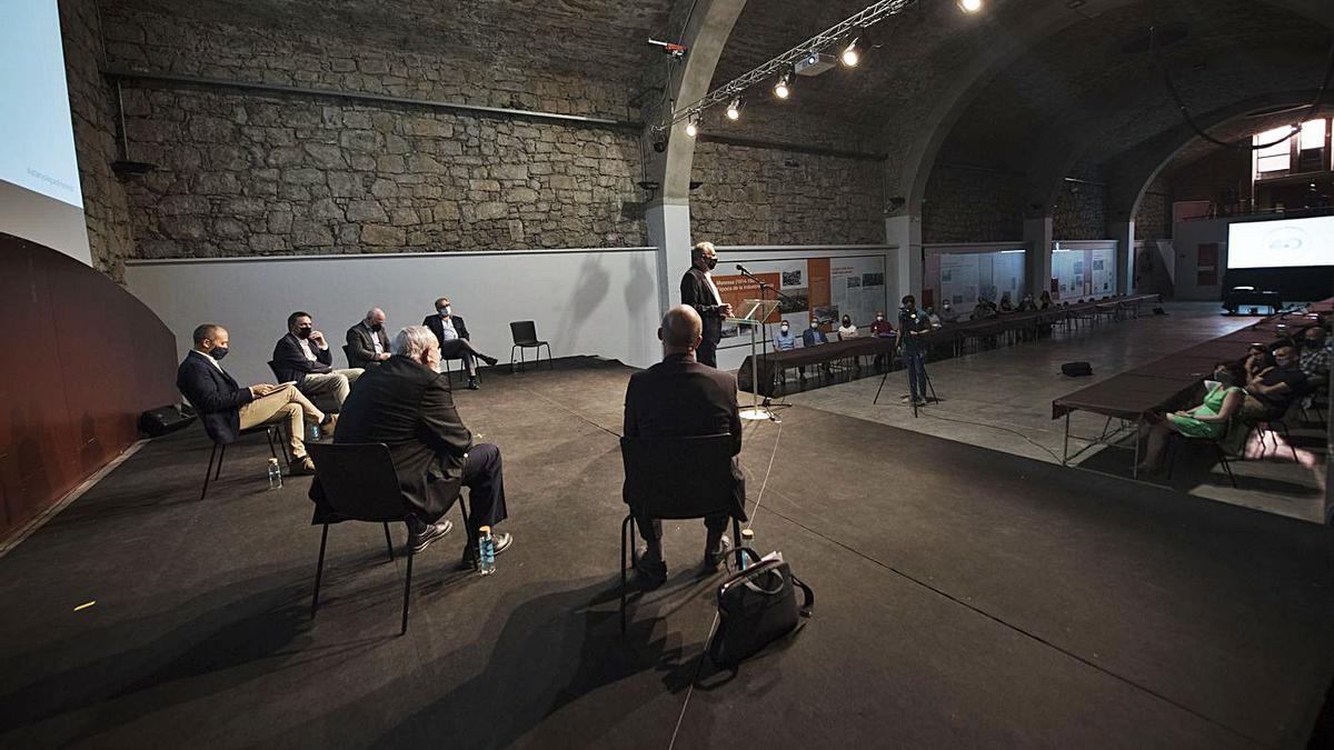 Un moment de l’acte celebrat al Museu de la Tècnica  | MIREIA ARSO