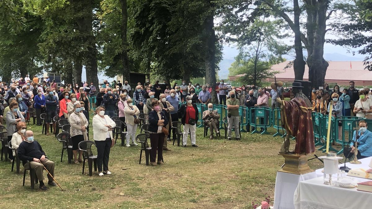 Celebración de San Roque en Tineo