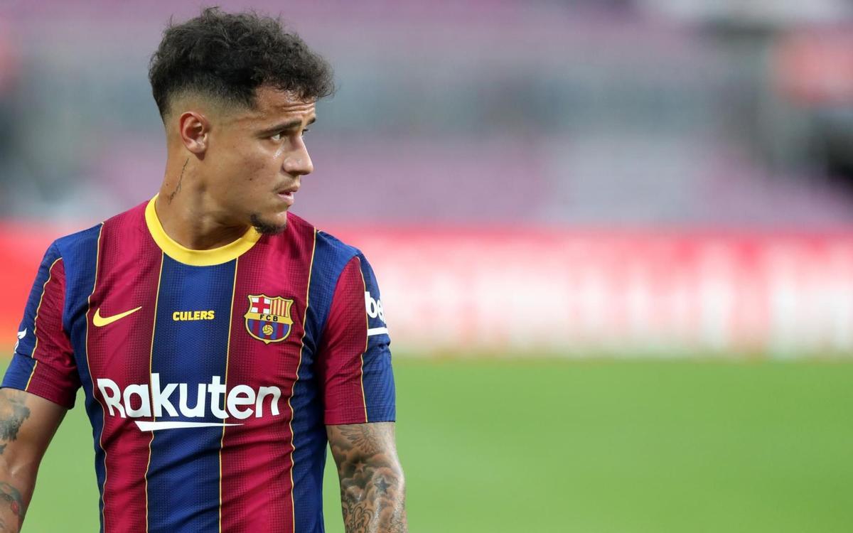 Phillipe Coutinho, en un partido de esta temporada con el Barça. Phillipe Coutinho, en un partido de esta temporada con el Barça.