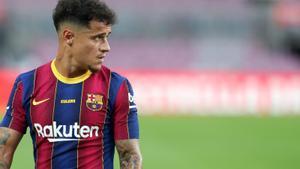 Phillipe Coutinho, en un partido de esta temporada con el Barça.