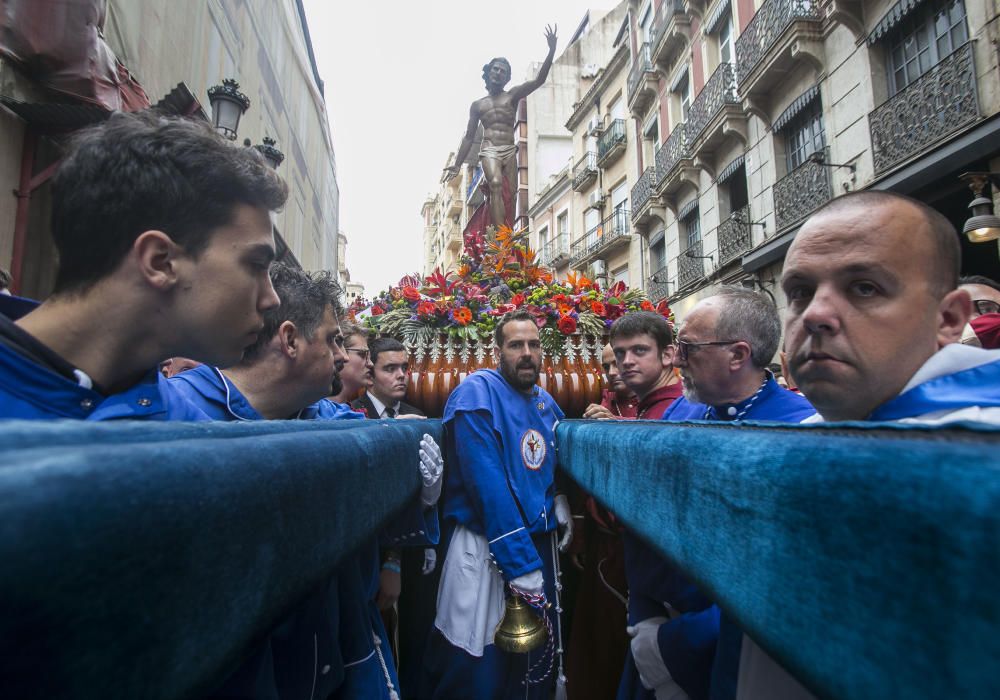 El Encuentro no procesiona en Alicante el Domingo de Resurrección.