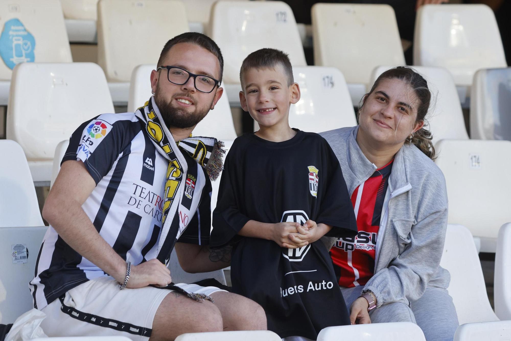 La victoria del FC Cartagena ante el Racing, en imágenes