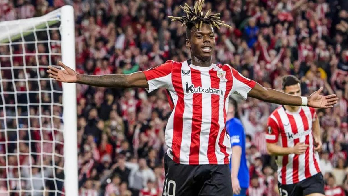 Nico Williams planta al Barça y renueva con el Athletic por 10 temporadas Nico Williams planta al Barça y renueva con el Athletic por 10 temporadas