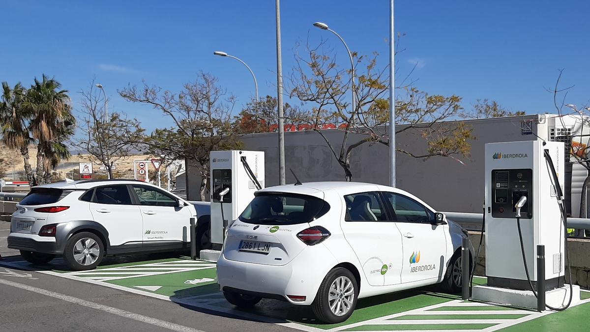 Los puntos de recarga instalados en Vistahermosa.