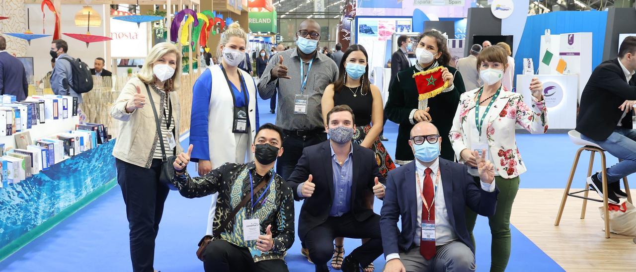 Asistentes internacionales a la feria, de Australia, Indonesia, Ecuador, Guinea-Bisáu, Marruecos y Alaska.
