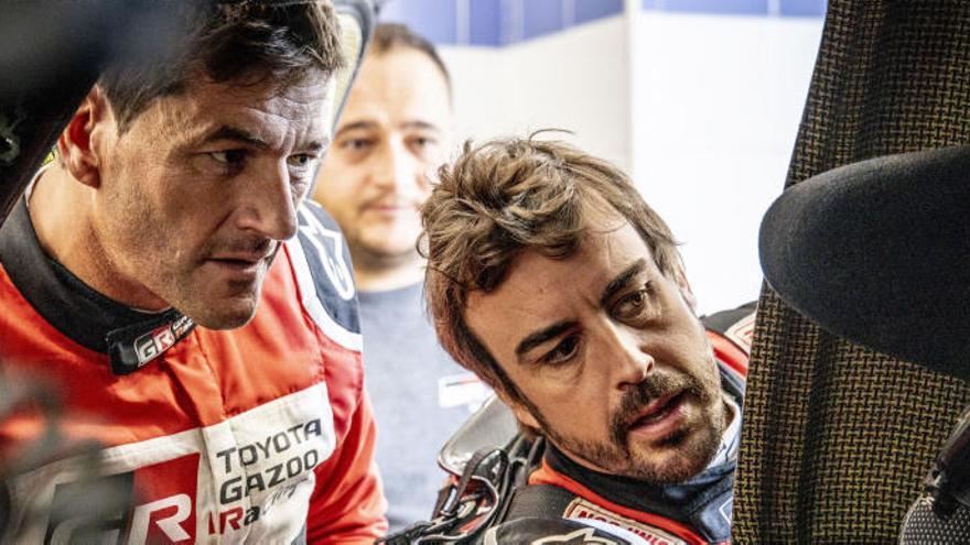 Fernando Alonso y Marc Coma