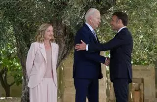 El G7 se enreda en la defensa del aborto: Biden presiona y Macron y Meloni se enfrentan