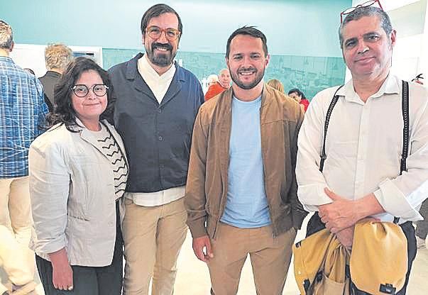 Mónica Galván, Sebastià Mascaró, Xisco Duarte y Miguel Gallego.