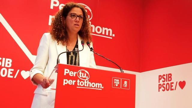 La secretaria general de la Federación Socialista de Mallorca, Catalina Cladera.
