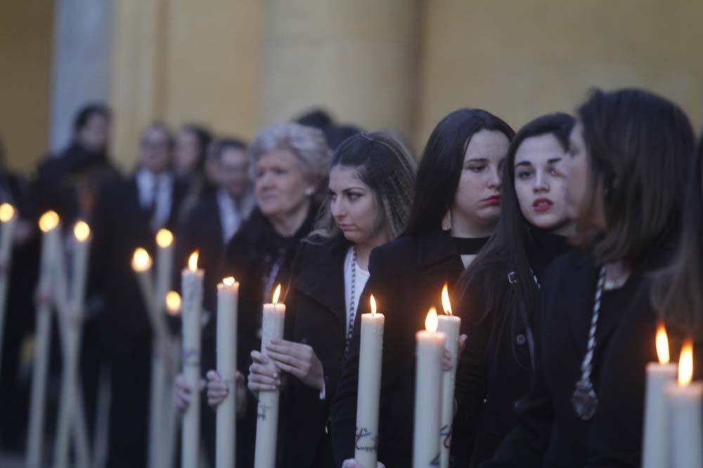 El Esparraguero preside Vía Crucis de las hermandades