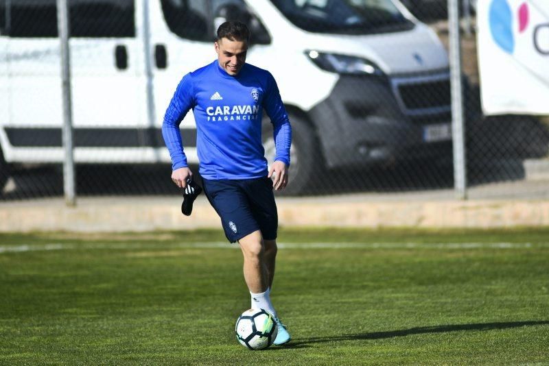 Entrenamiento del Real Zaragoza 24/2/2018