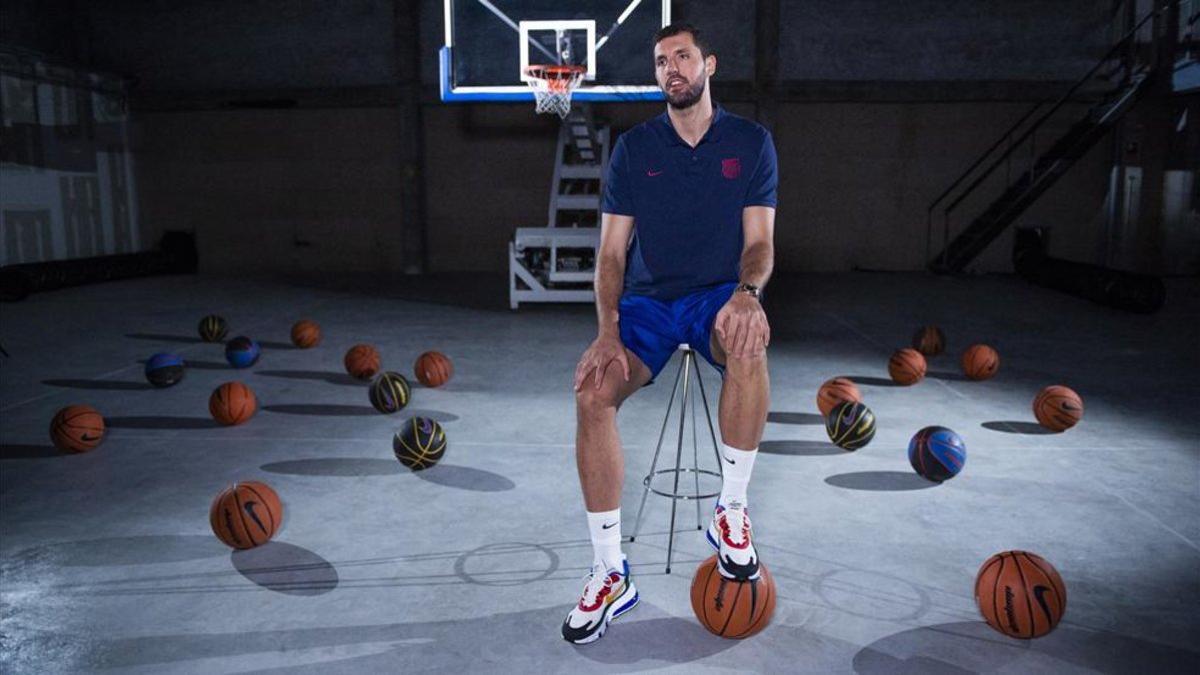 Nikola Mirotic ya ejerce de barcelonista