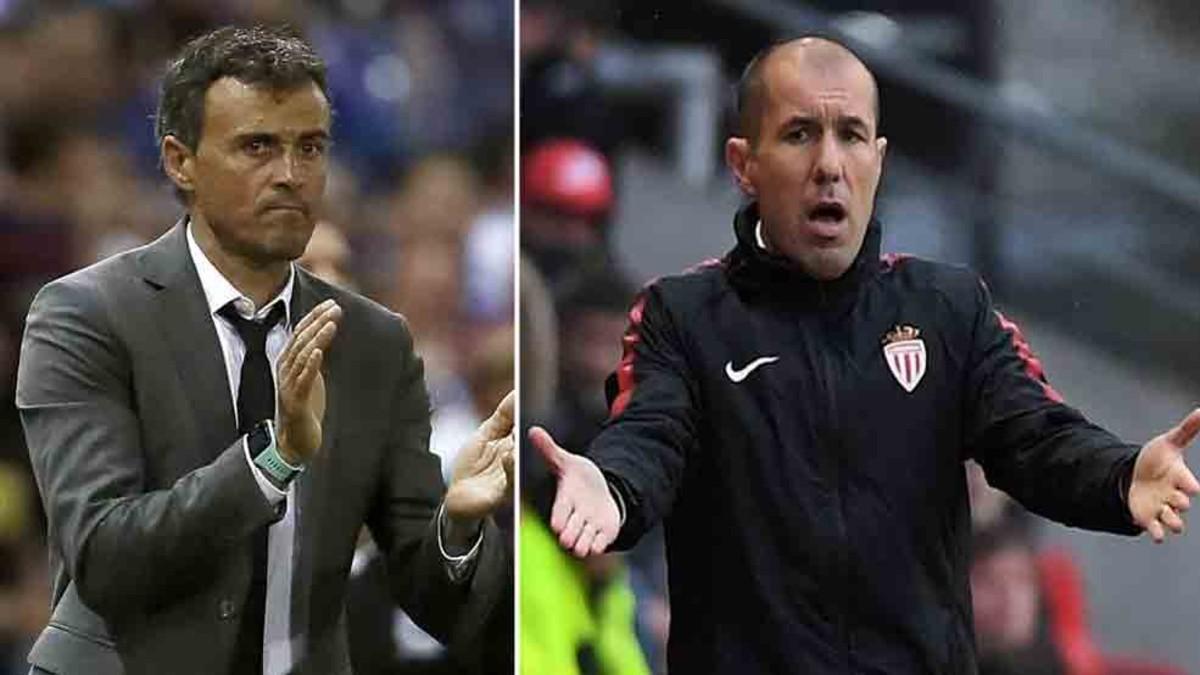 Luis Enrique y Leonardo Jardim